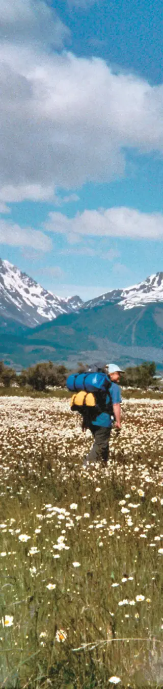 Zu Fuss über die Grenze von Argentinien nach Chile wandern